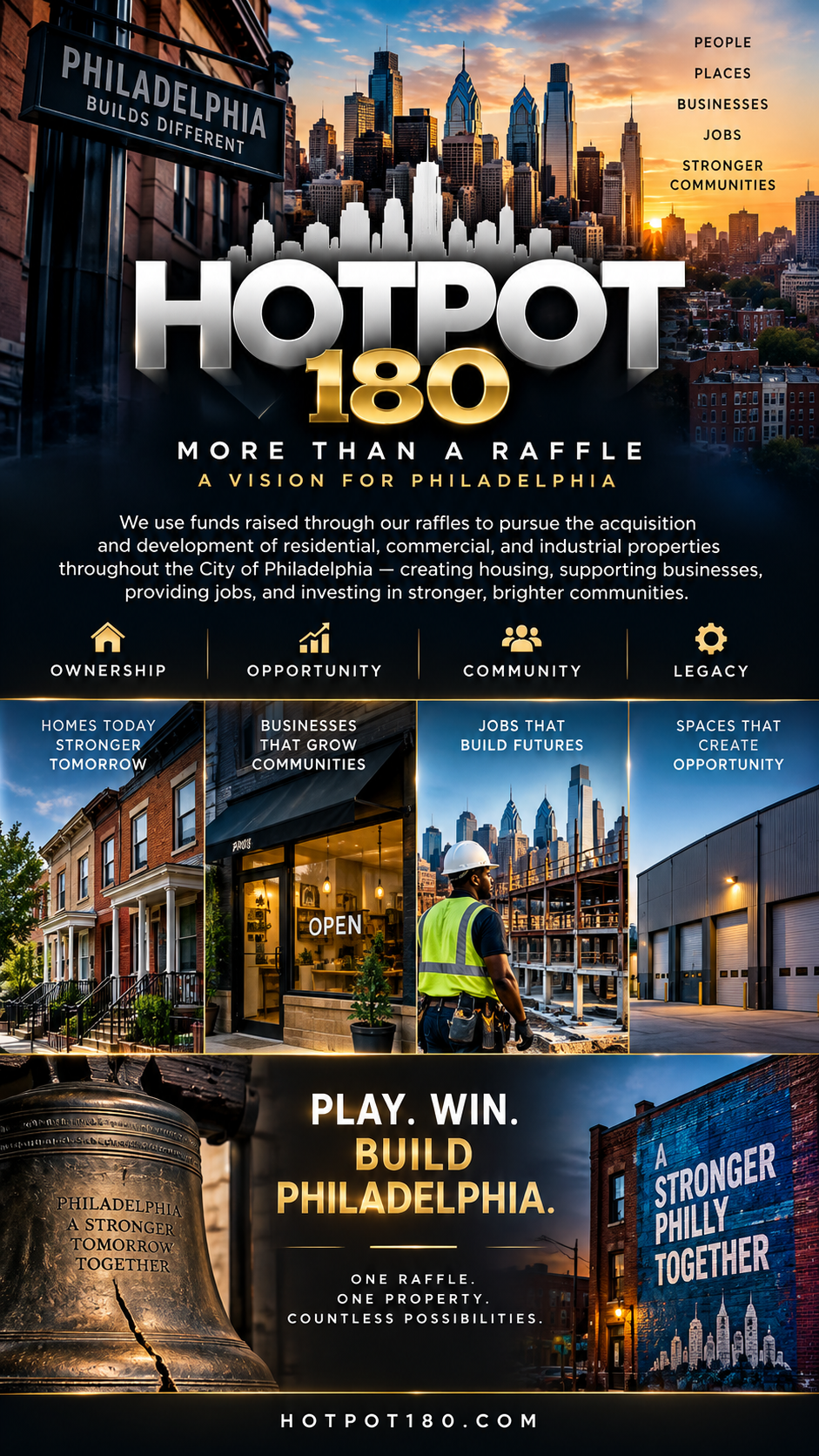 HotPot180 — More Than a Raffle, A Vision for Philadelphia